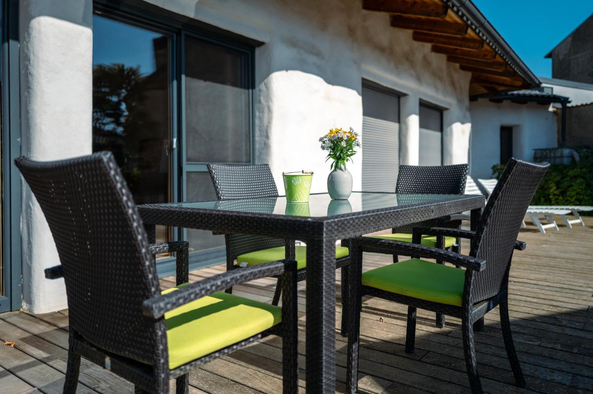 Appartement Strohlehm'Zhaus à Weiden am See Extérieur photo